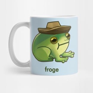 Frog Cowboy Mug